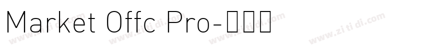 Market Offc Pro字体转换